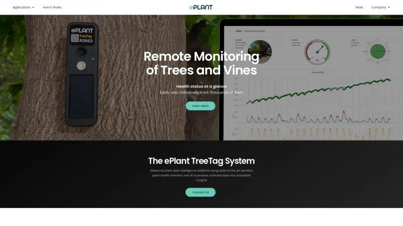 Homepage of eplant