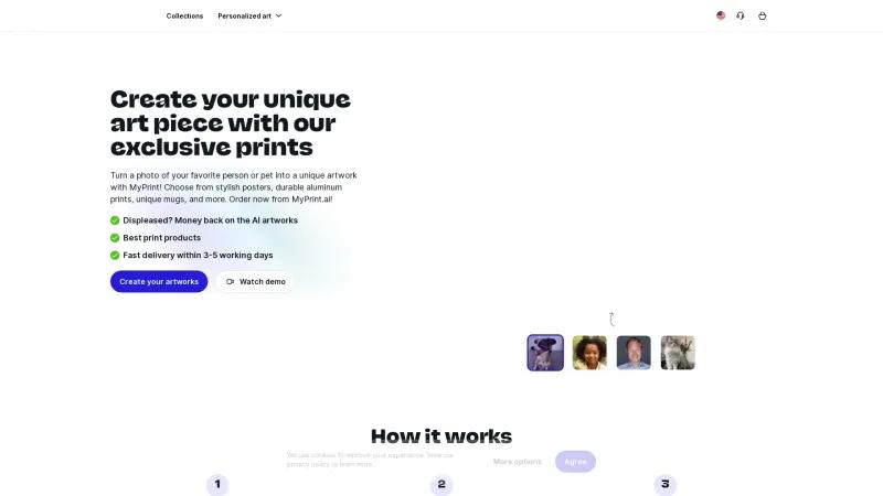 Homepage of myprint