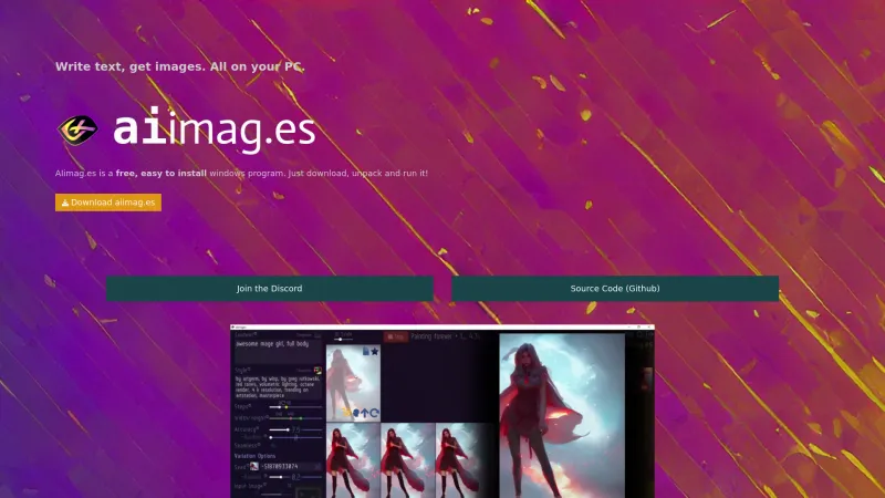 Homepage of aiimag