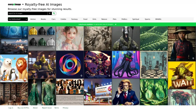 Homepage of aiphotowizard