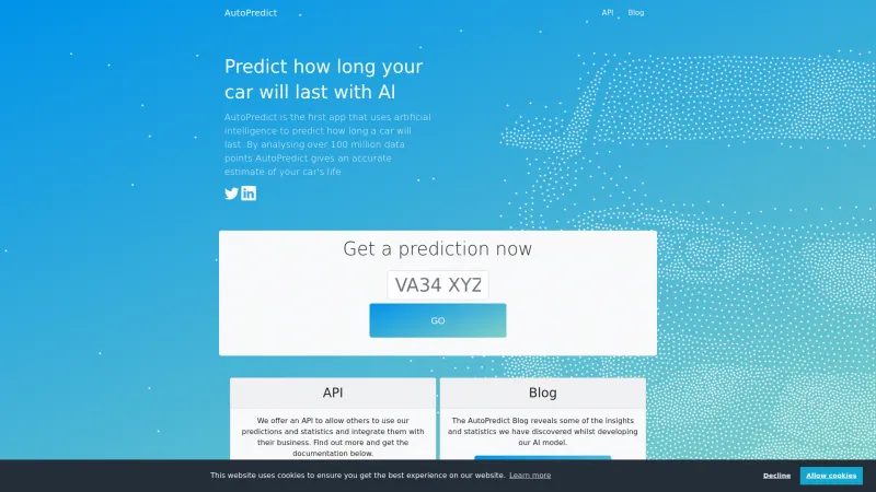 Homepage of autopredict