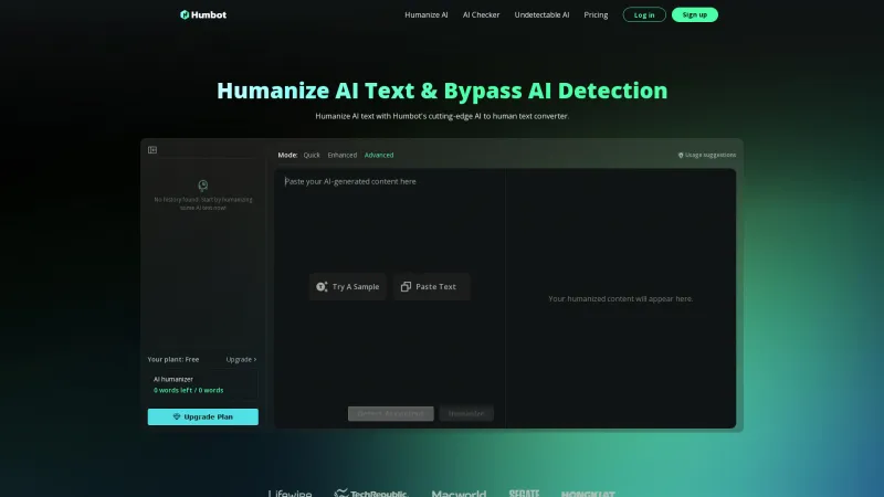 Homepage of bypassdetection