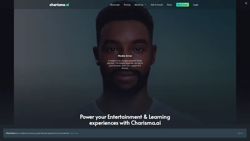 Homepage of charisma