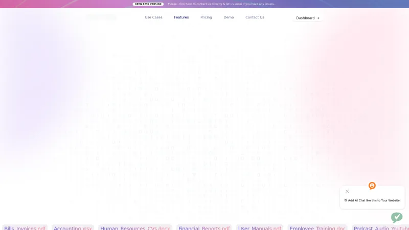 Homepage of chathelp