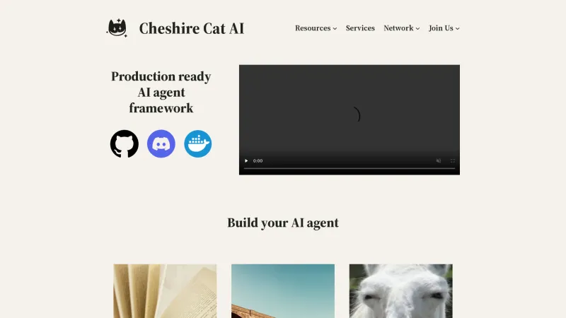 Homepage of cheshirecat