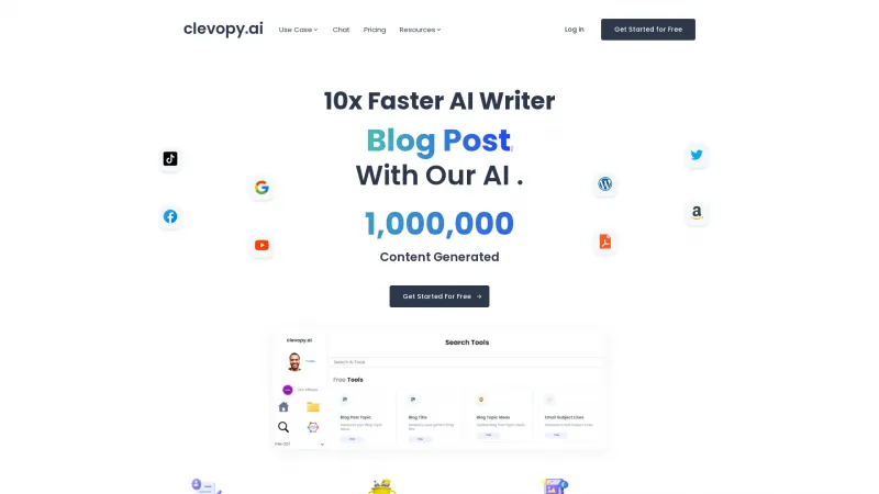 Homepage of clevopy