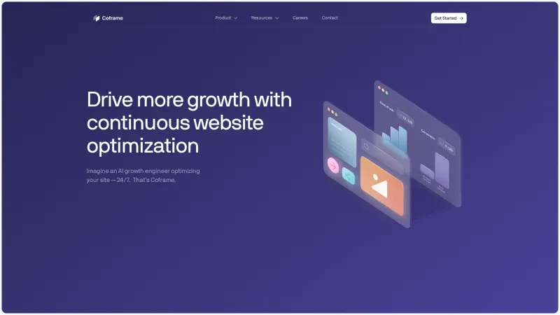 Homepage of coframe