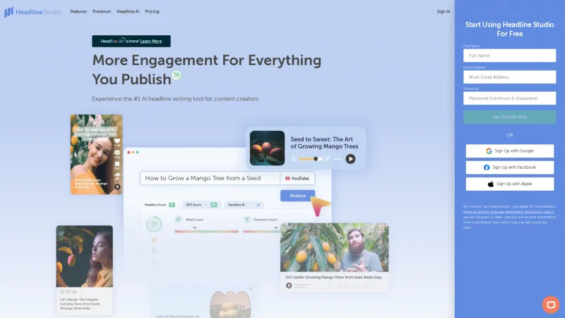 Homepage of coschedule