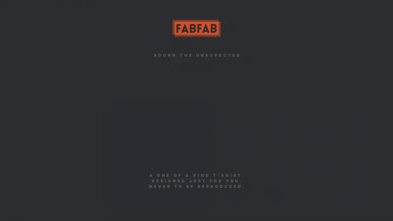 Homepage of fabfab