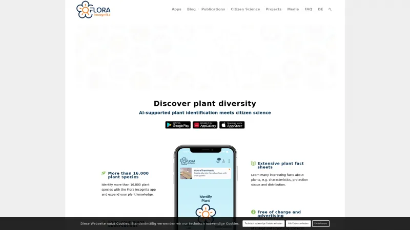 Homepage of floraincognita