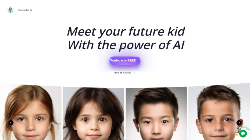 Homepage of futurekid