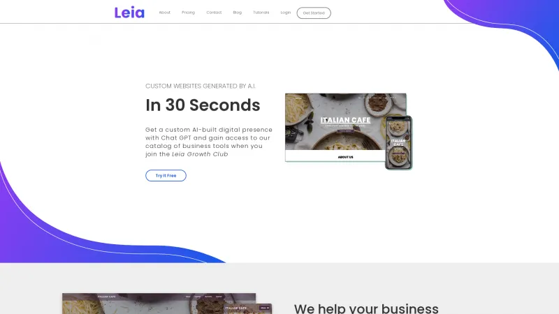 Homepage of heyleia