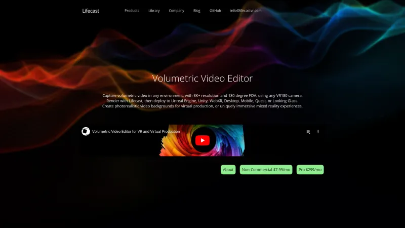 Homepage of holovolo