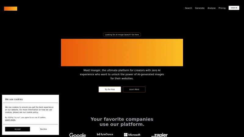 Homepage of imaiger