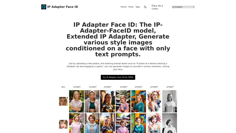 Homepage of ipadapterfaceid