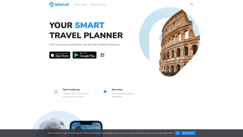 Homepage of iplan