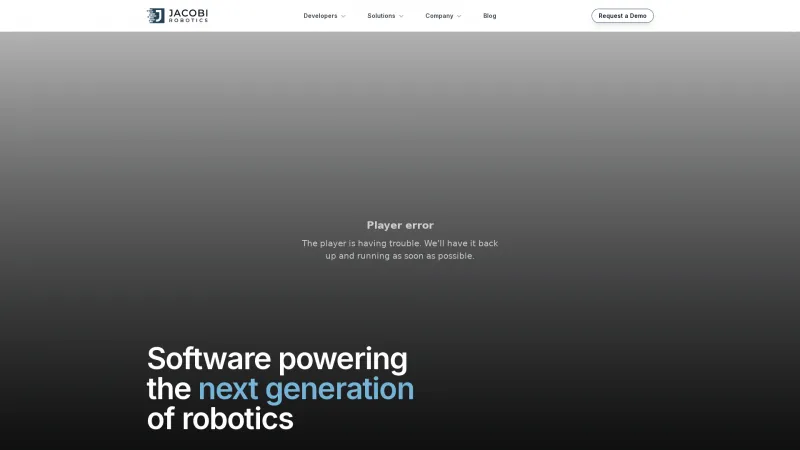 Homepage of jacobirobotics