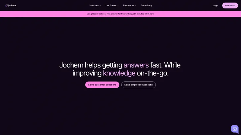 Homepage of jochem