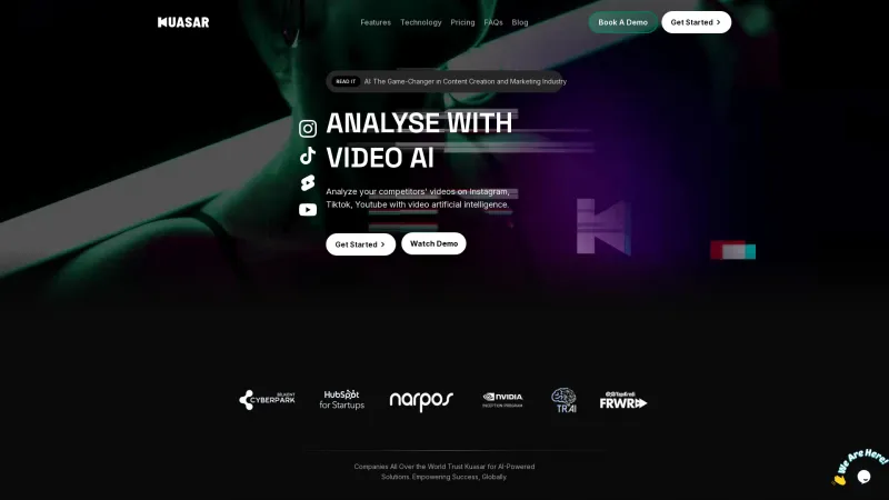 Homepage of kuasarvideo