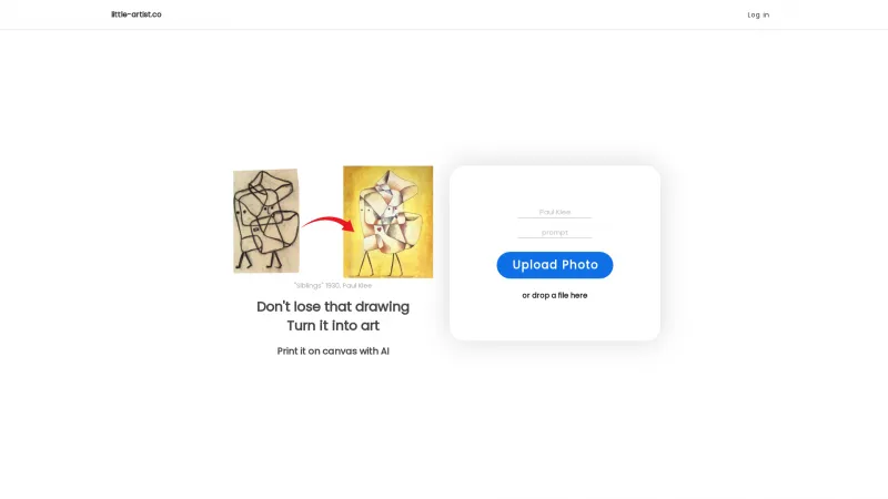 Homepage of little-artist