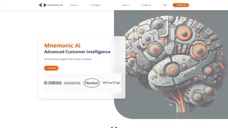 Homepage of mnemonic