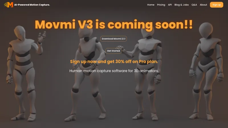 Homepage of movmi