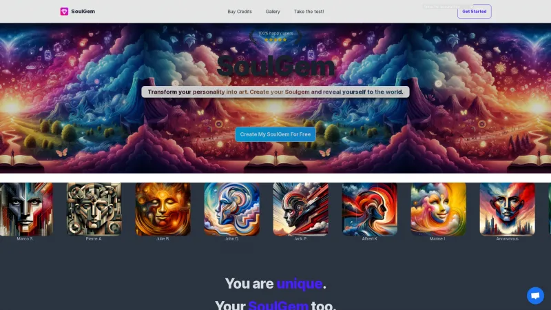 Homepage of mysoulgem