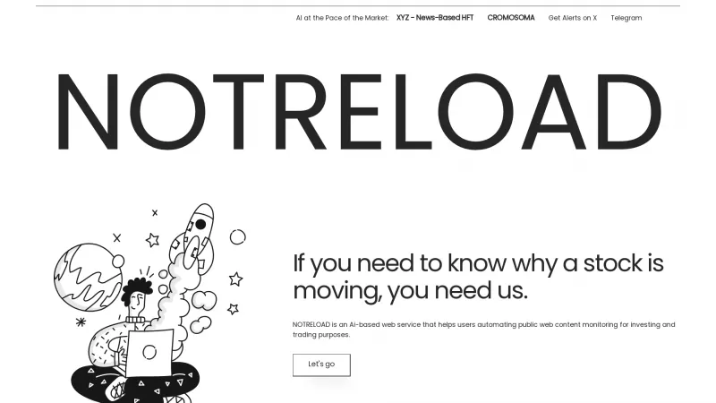 Homepage of notreload