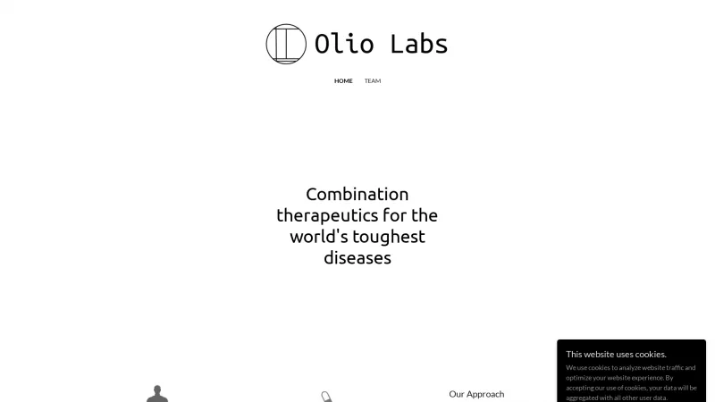 Homepage of oliolabs