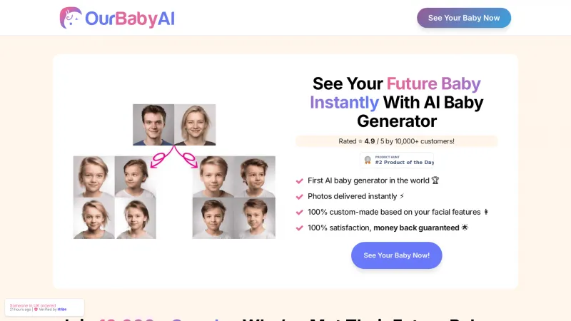 Homepage of ourbabyai