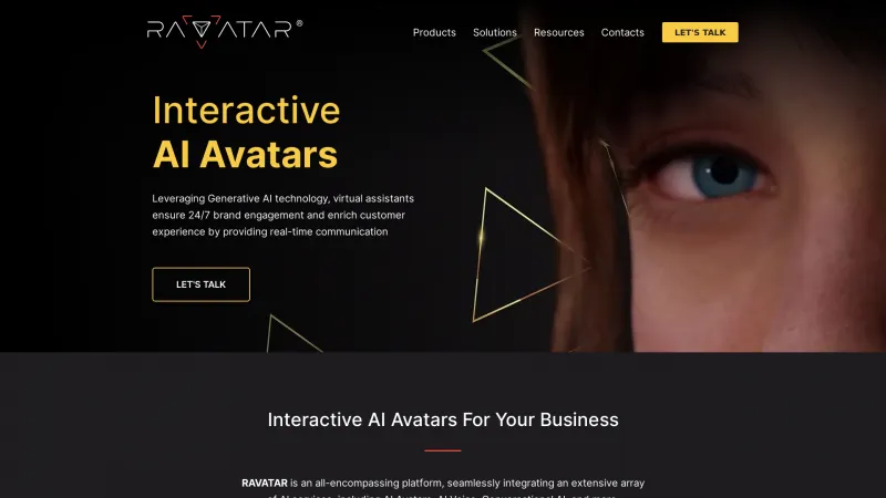 Homepage of ravatar