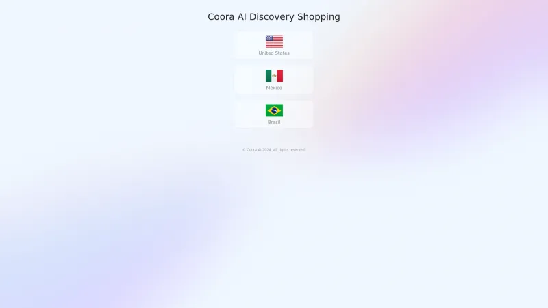 Homepage of coora-ai