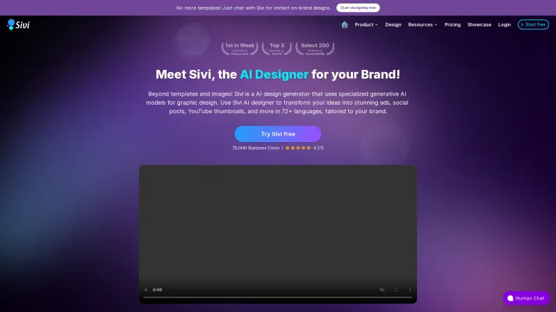 Homepage of sivi