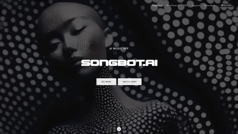 Homepage of songbot