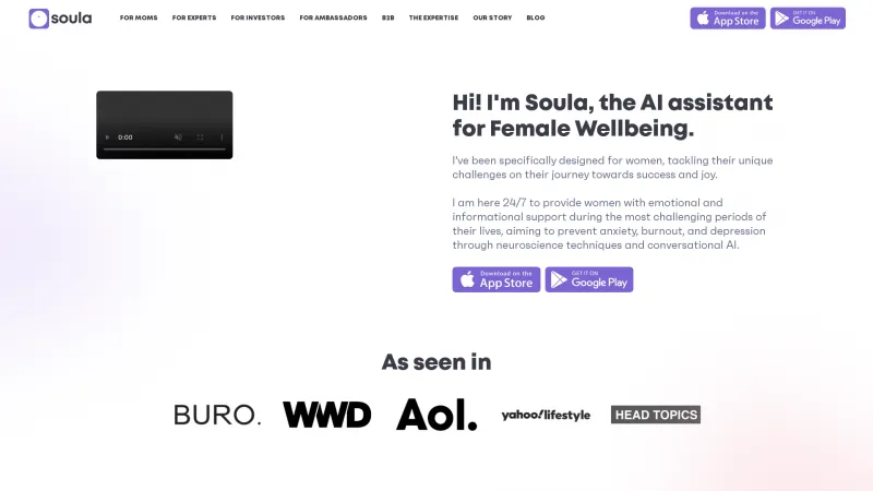 Homepage of soula