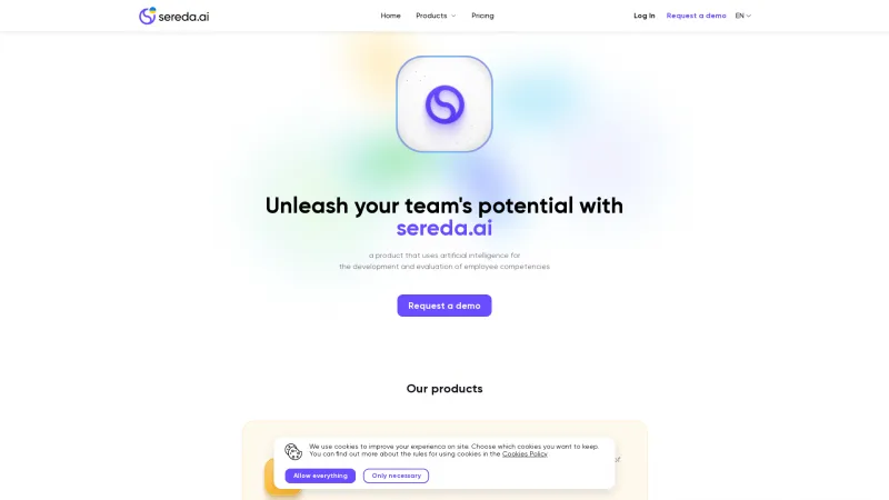 Homepage of sreda