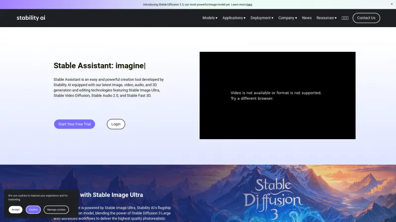 Homepage of stability