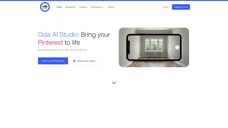 Homepage of odastudio