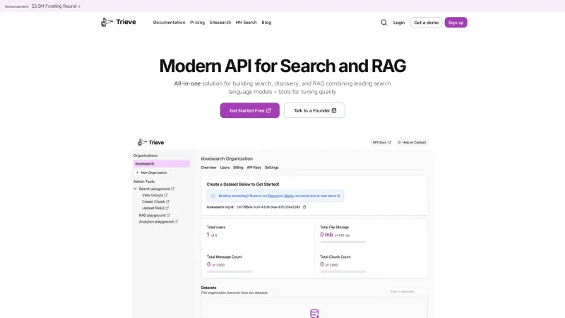 Homepage of arguflow