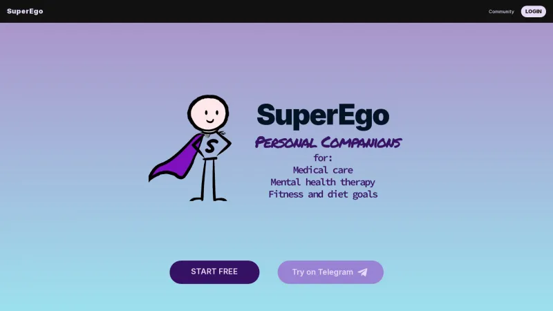 Homepage of superego