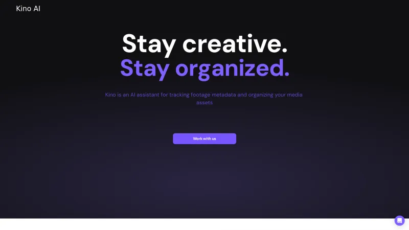 Homepage of trykino