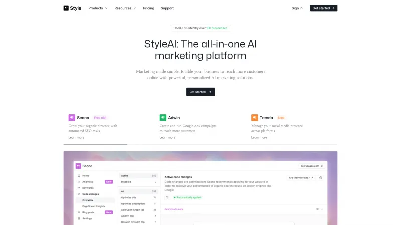 Homepage of usestyle