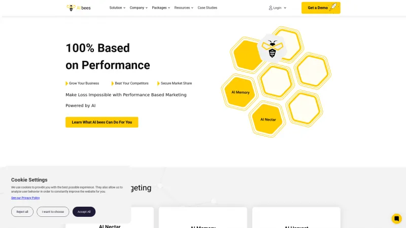 Homepage of ai-bees