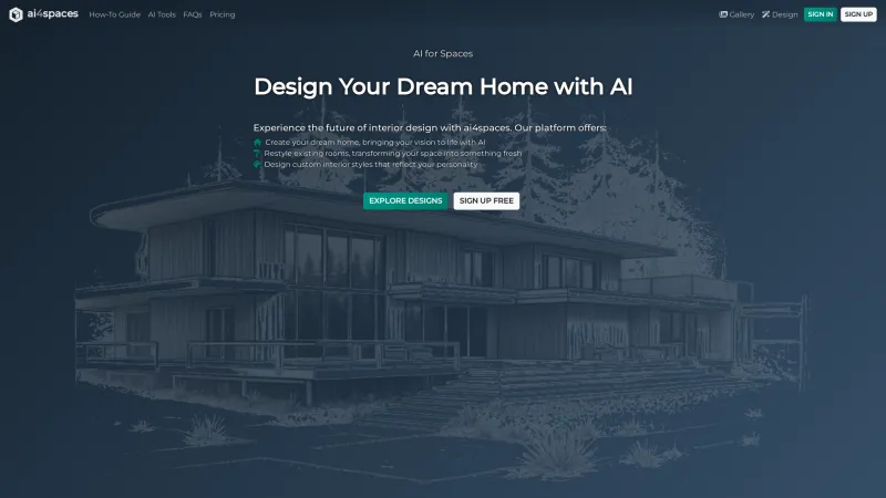 Homepage of ai4spaces