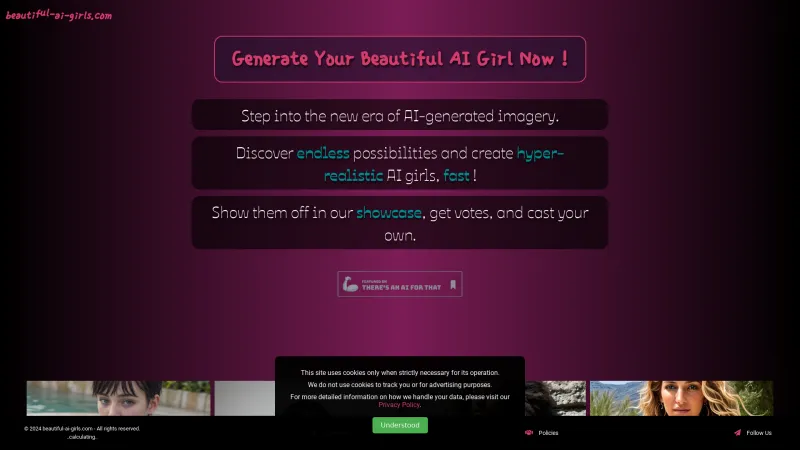 Homepage of beautiful-ai-girls