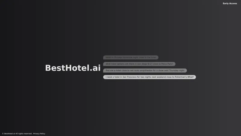 Homepage of besthotel