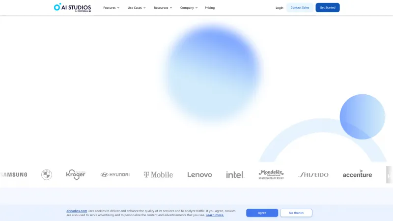 Homepage of deepbrain