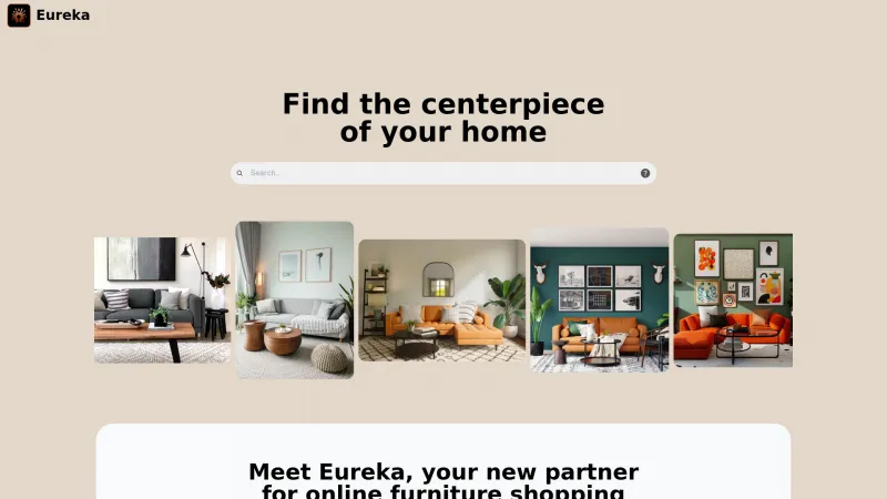 Homepage of eurekashop