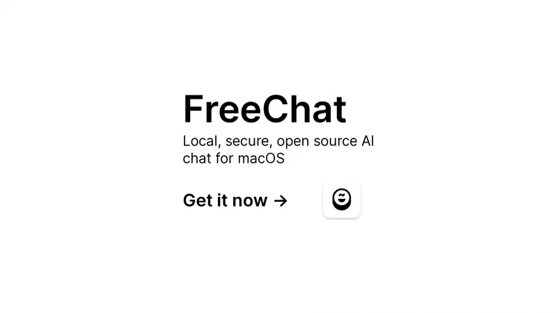 Homepage of freechat