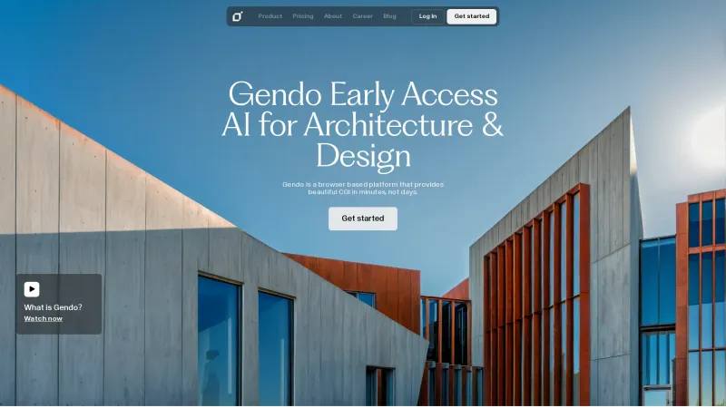 Homepage of gendo